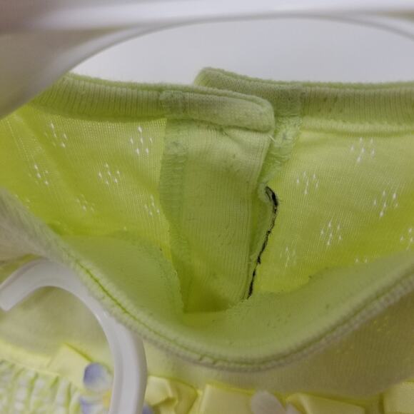 Janie & Jack Romper & 2 Dresses Sleeveless Comfortable Dress Size 3-6 Months - Picture 6 of 13